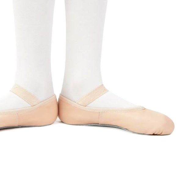 Capezio Chld's Full Sole Leather Daisy Ballet Shoe/Size 12N - Brand New. - Picture 1 of 4